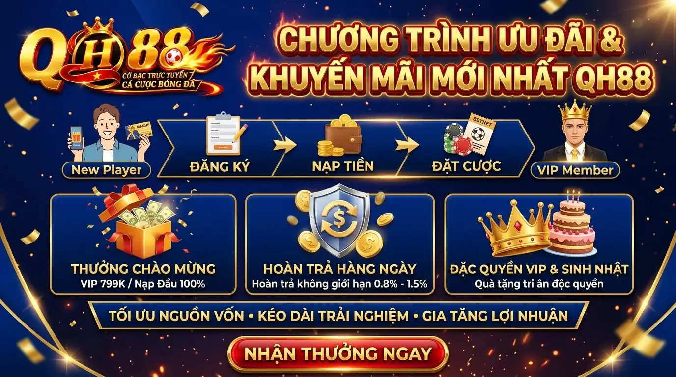 qh88 chuong trinh uu dai va khuyen mai moi nhat qh88 qh88 chuong trinh uu dai va khuyen mai moi nhat qh88