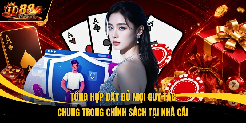 Tổng hợp đầy đủ mọi quy tắc chung trong chính sách tại nhà cái
