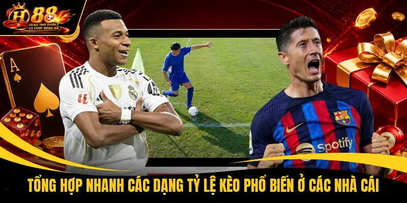 tong hop nhanh cac dang ty le keo pho bien o cac nha cai Tổng hợp nhanh các dạng tỷ lệ kèo phổ biến ở các nhà cái